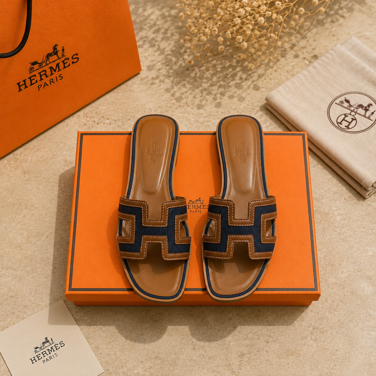 Rasteira Hermès