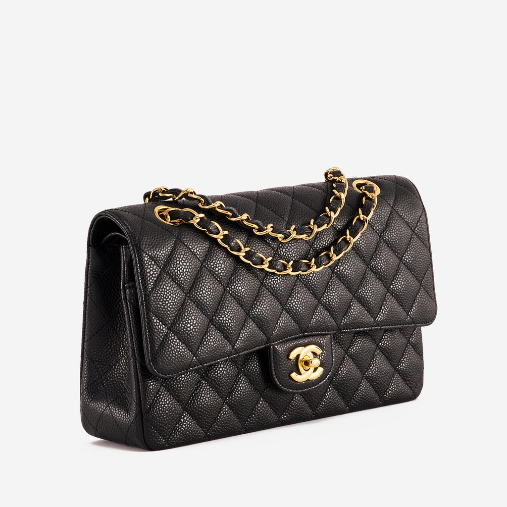 Chanel 2.55 Couro Caviar