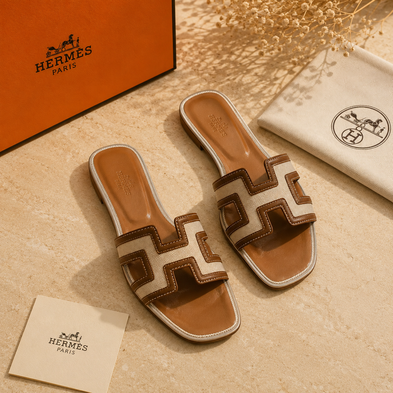 Rasteira Hermès