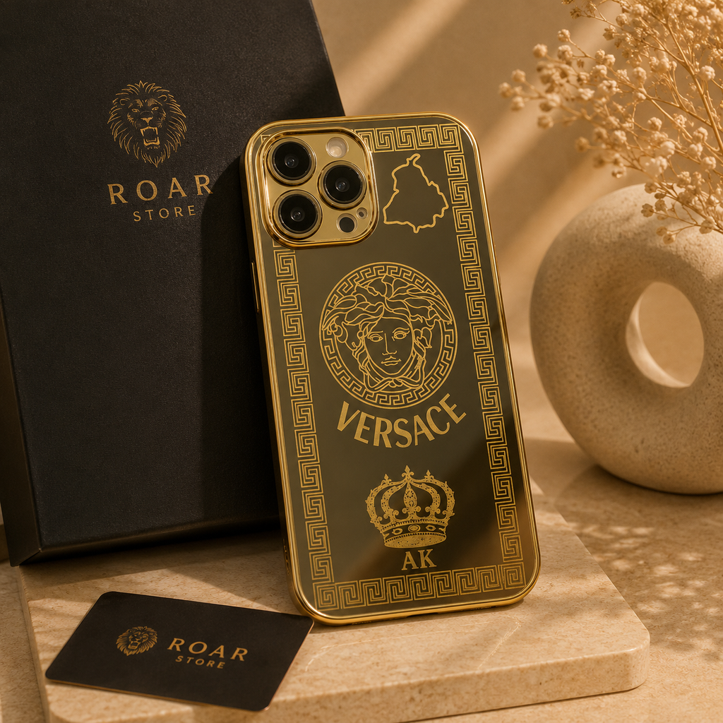 Capa Iphone Versace Espelhada