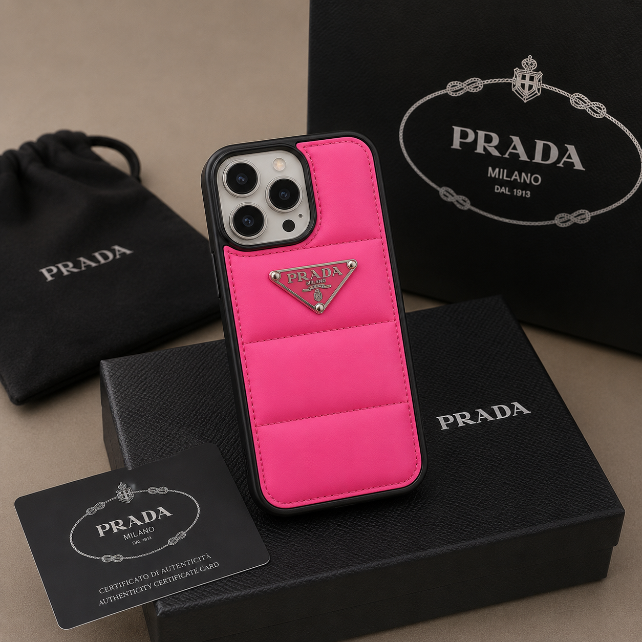 Capa iPhone P.R.A.D.A
