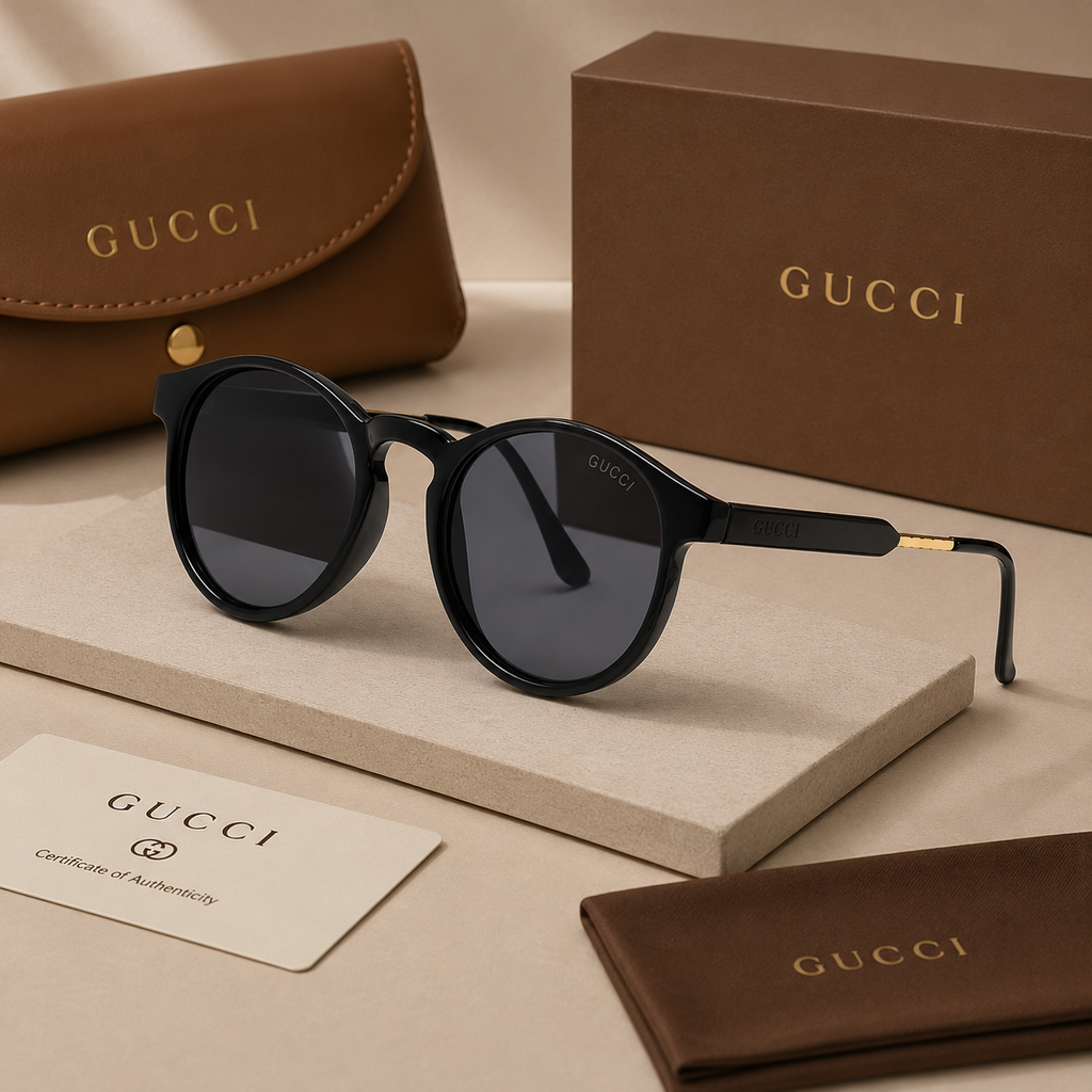 Óculos de sol retrô Gucci