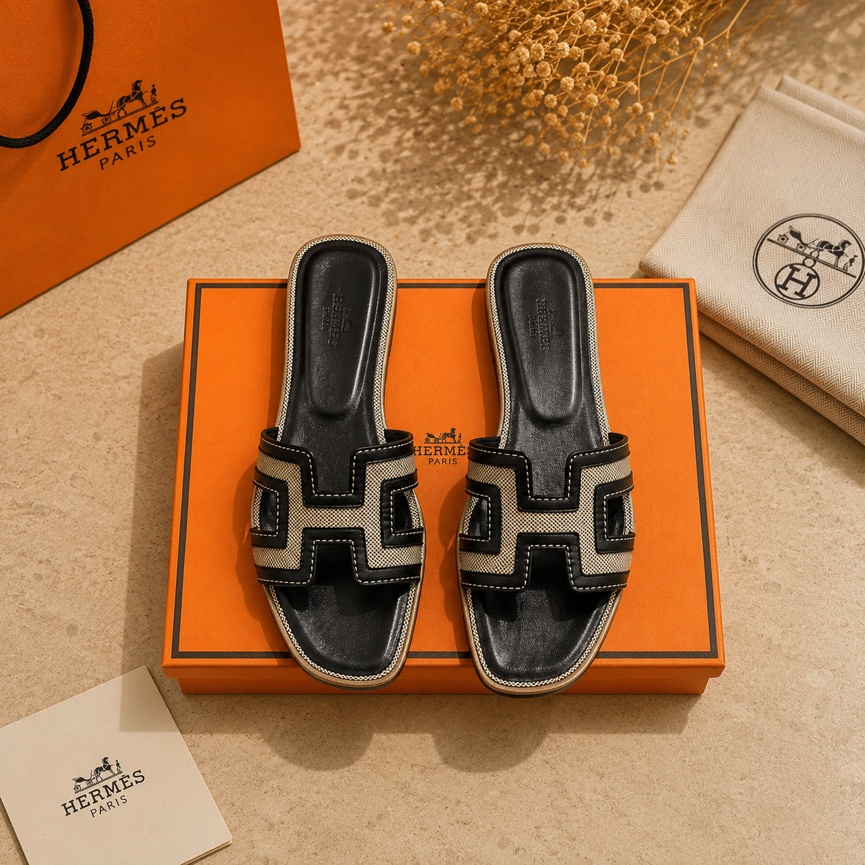 Rasteira Hermès