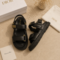 Sandália Papete Dior Addict Couro