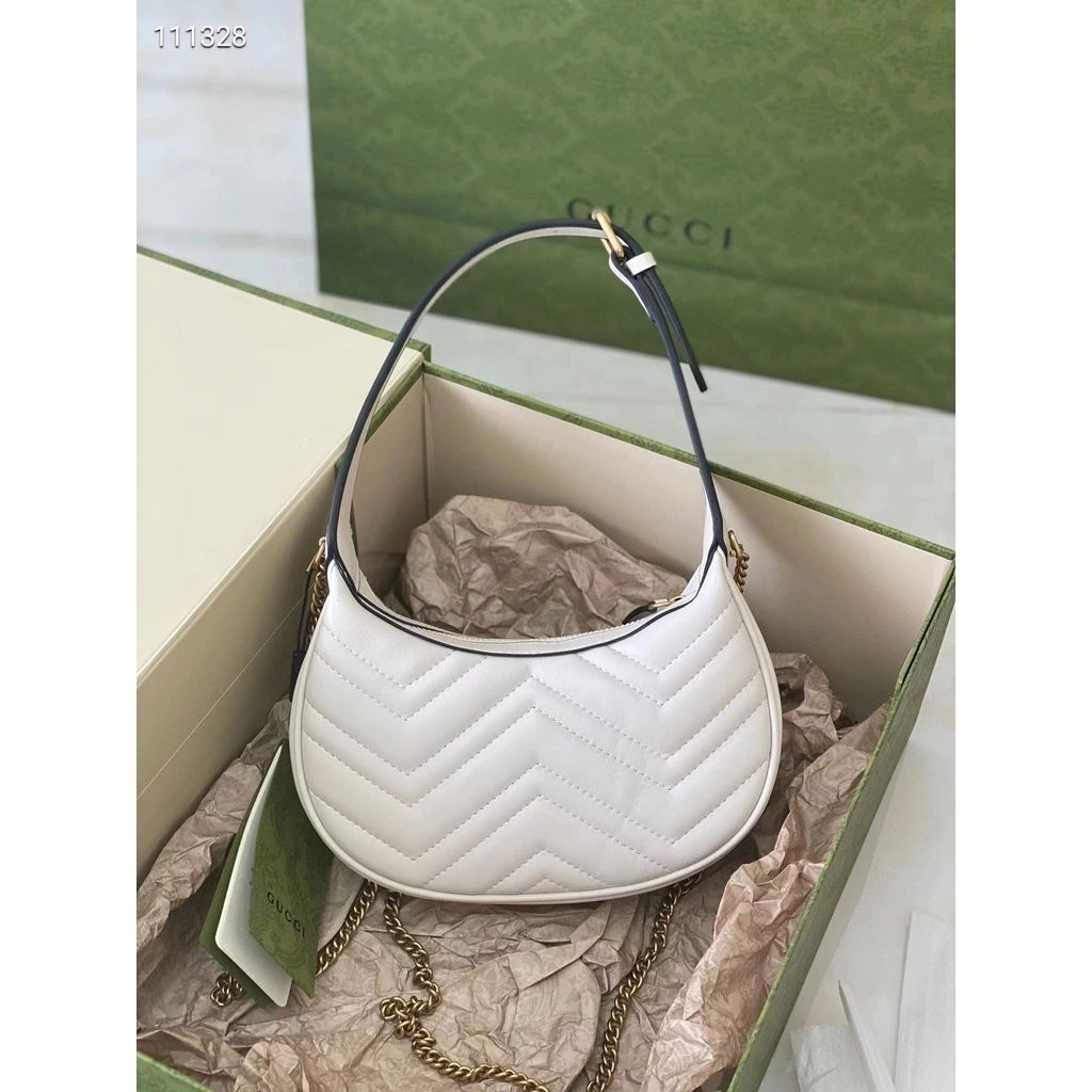 Bolsa GG Marmont mini meia-lua - imagem 5