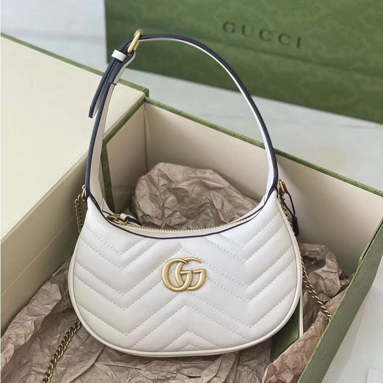 Bolsa GG Marmont mini meia-lua - imagem 7