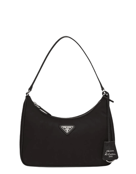 Bolsa mini em Re-Nylon Prada Re-Edition 2005 Preta - imagem 7