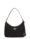 Bolsa mini em Re-Nylon Prada Re-Edition 2005 Preta - imagem 7