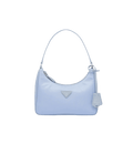 Bolsa mini em Re-Nylon Prada Re-Edition 2005 Azul - imagem 8