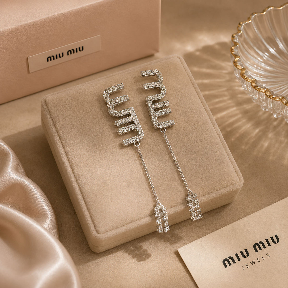 Brincos longos MiuMiu - imagem 1