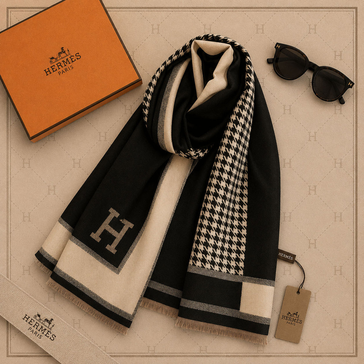 Cachecol Hermès - imagem 1