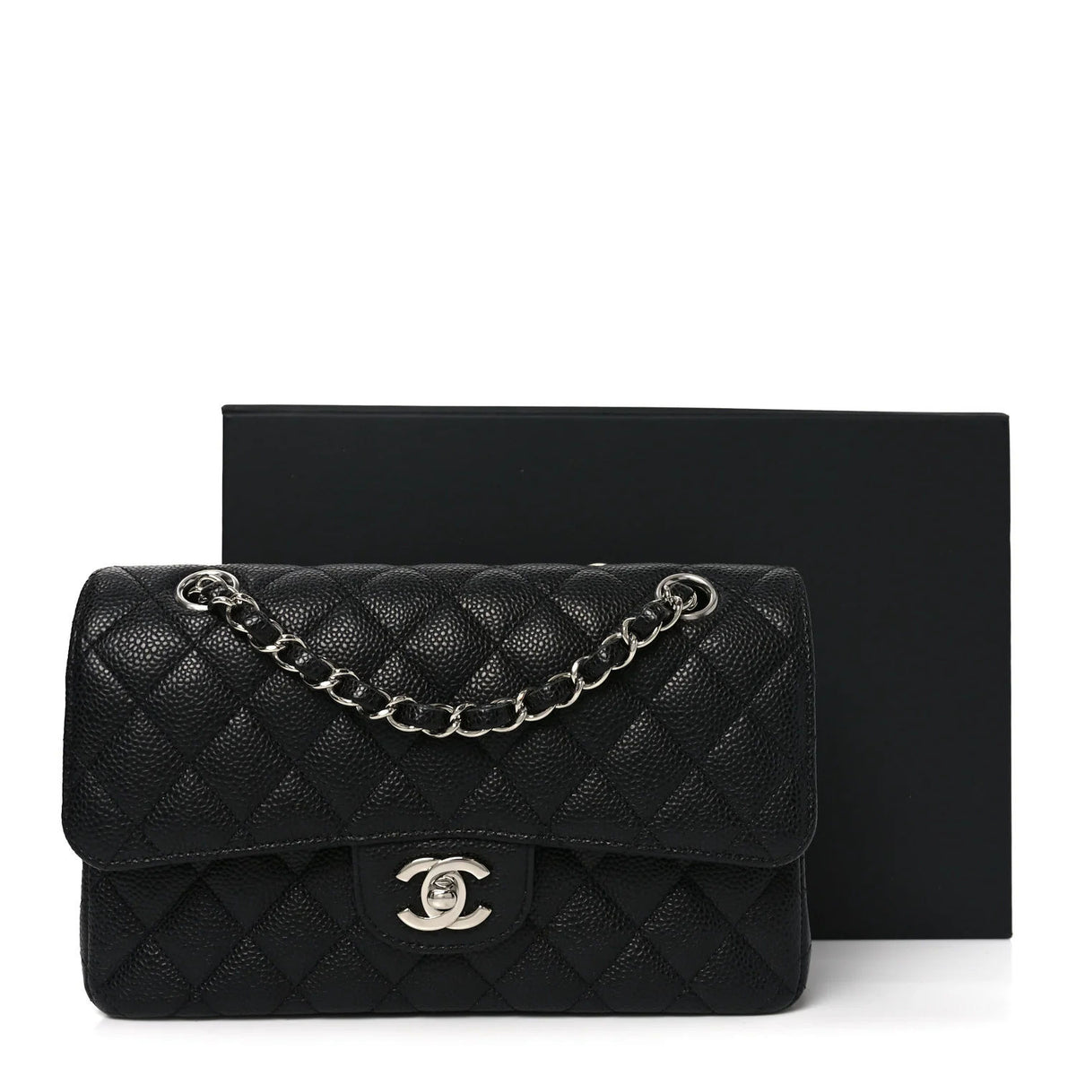 Chanel 2.55 Couro Caviar - imagem 8