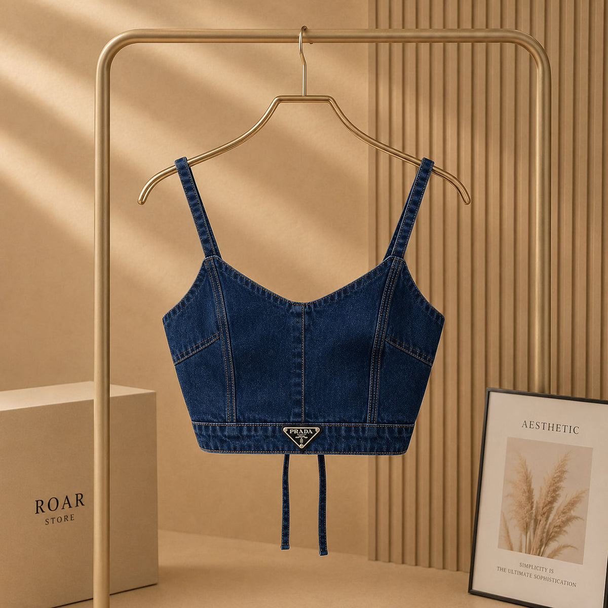 Cropped Jeans Prada - imagem 1