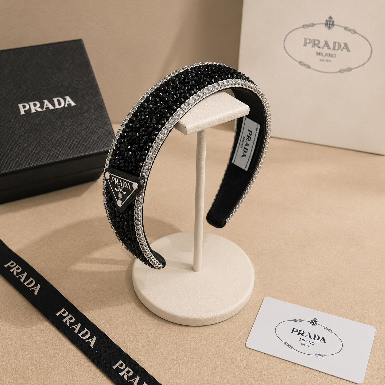 Tiara Cristal Prada