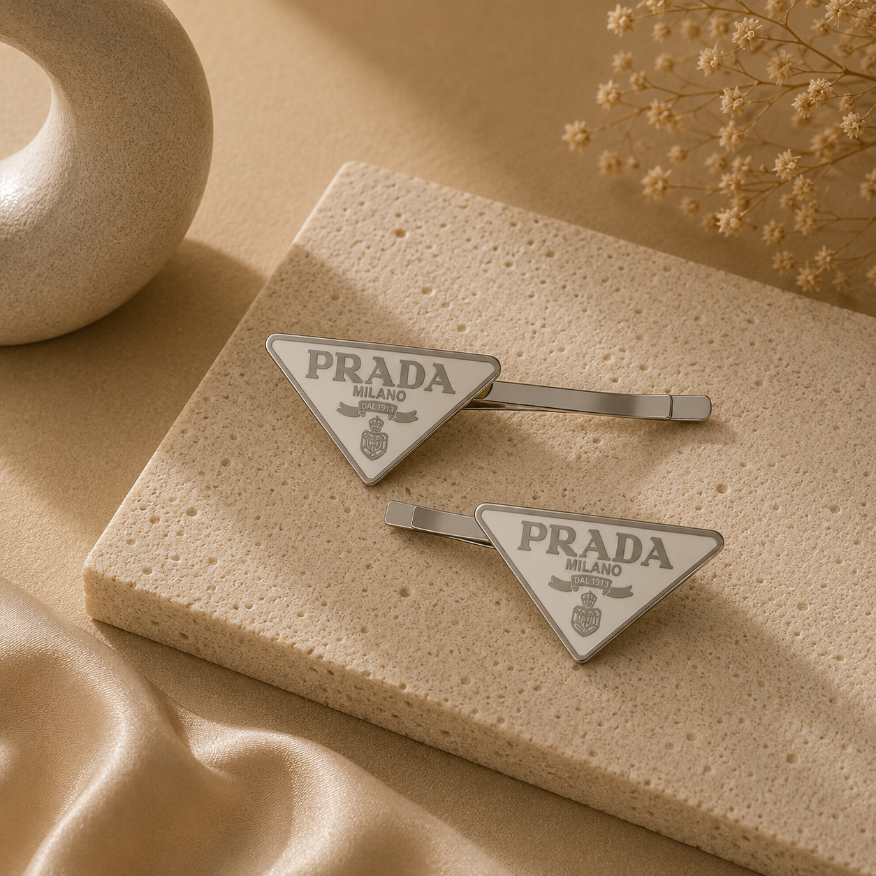 Presilha De Cabelo Triangular P.R.A.D.A