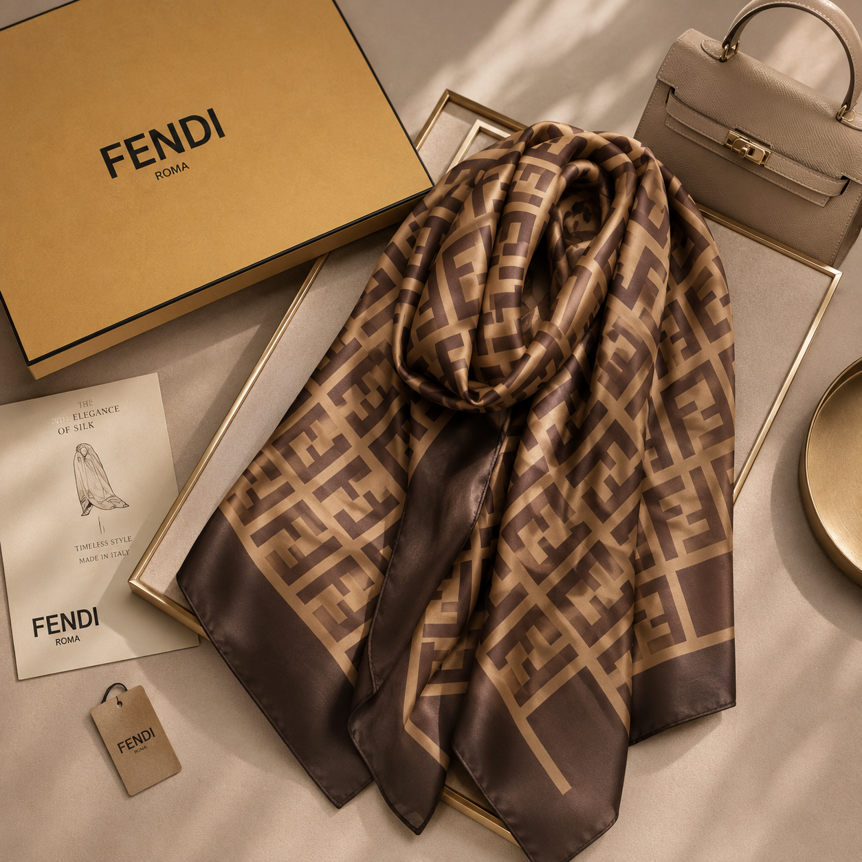Lenço de pescoço Fendi