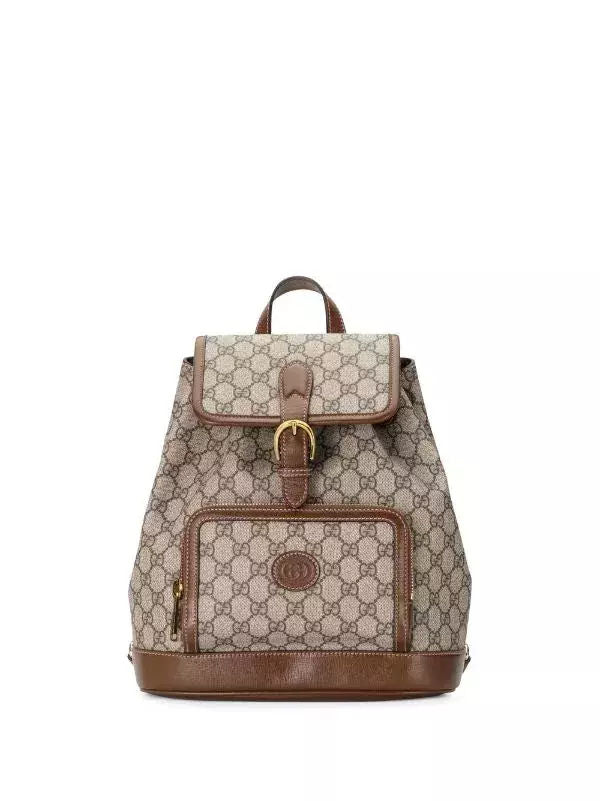 Gucci Mochila GG Supreme de canvas - imagem 10