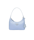 Bolsa mini em Re-Nylon Prada Re-Edition 2005 Azul