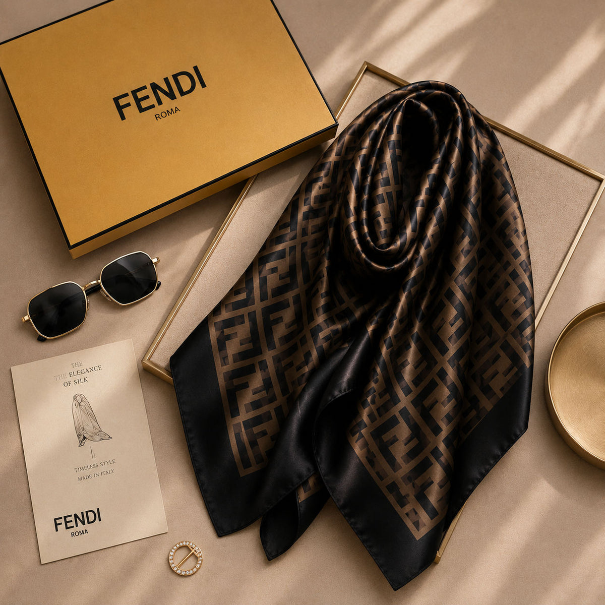 Lenço de pescoço Fendi - imagem 8