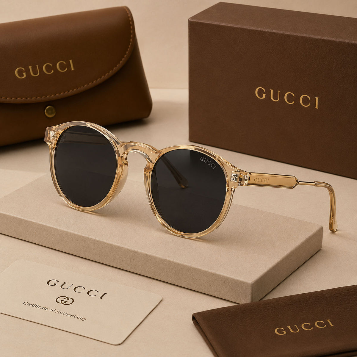 Óculos de sol retrô Gucci - imagem 3
