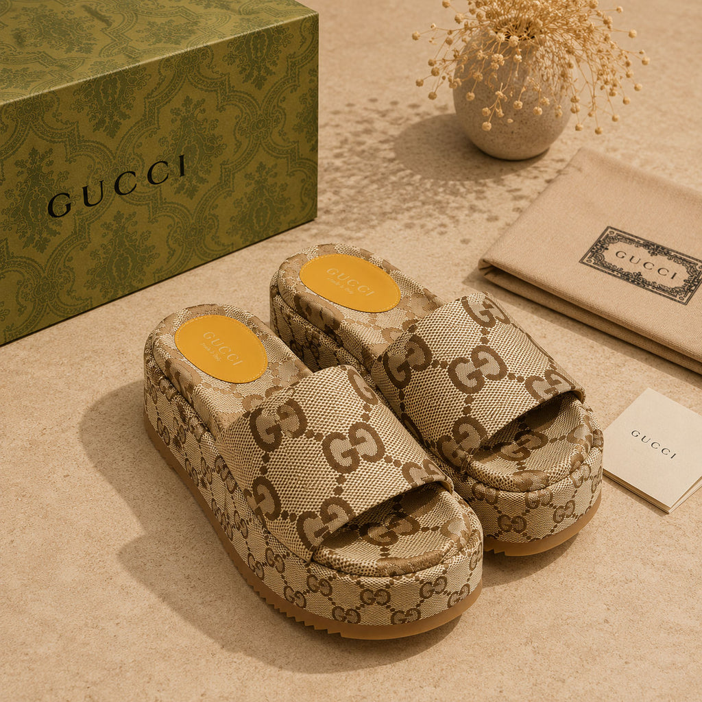 Sandália Gucci Angelina com Plataforma - imagem 2
