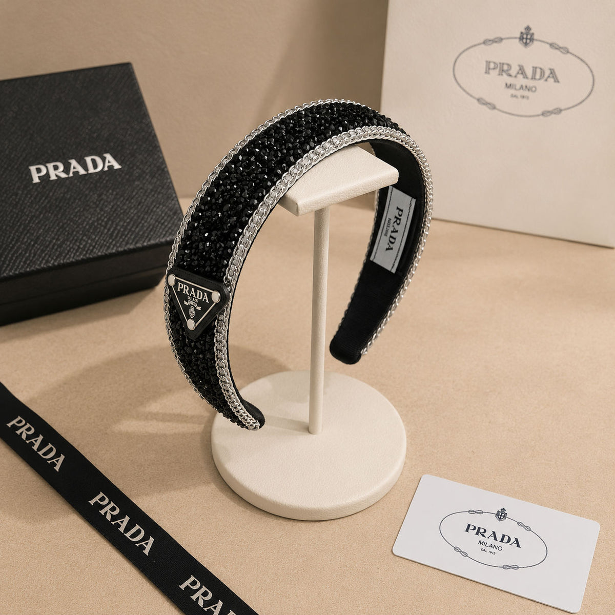 Tiara Cristal Prada - imagem 1